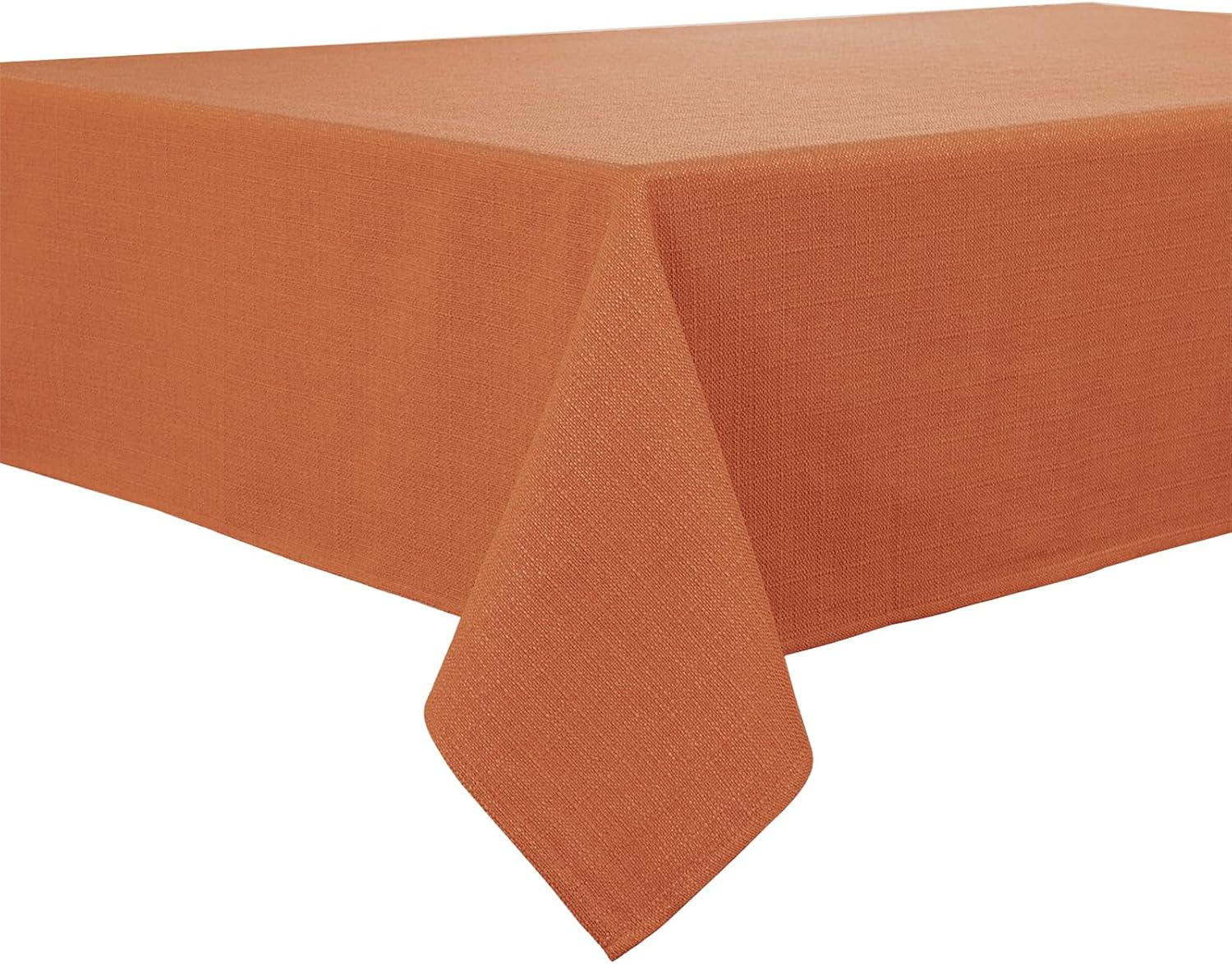 BALCONY & FALCON Rectangle Tablecloth Washable Wrinkle Resistant and Water Proof Table Cloth Decorative Linen Fabric Tablecloths for Dining Parties Kitchen Wedding and Outdoor Use(Brown, 57x118)
