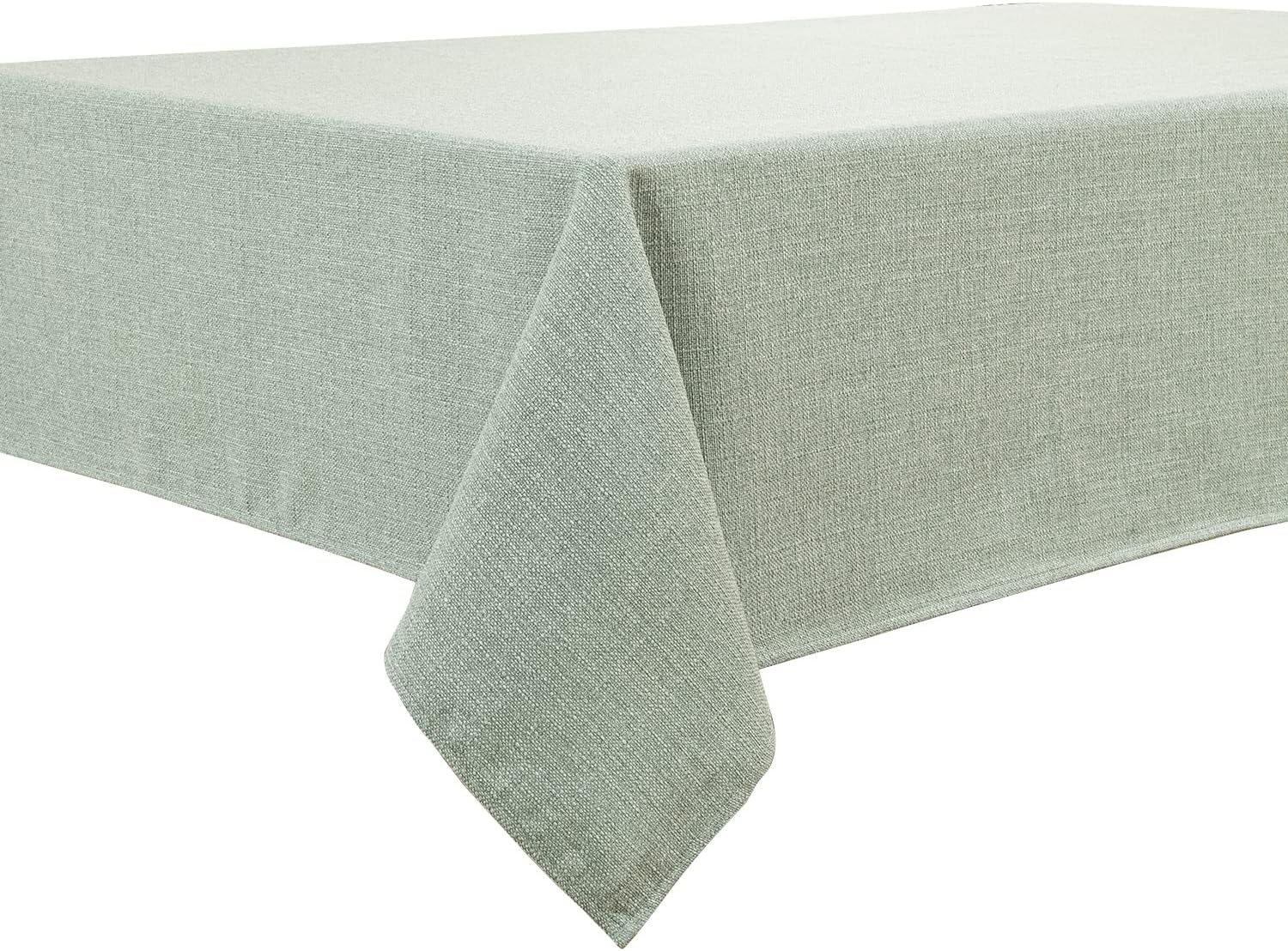 BALCONY & FALCON Rectangle Tablecloth Washable Wrinkle Resistant and Water Proof Table Cloth Decorative Linen Fabric Tablecloths for Dining Parties Kitchen Wedding and Outdoor Use(Brown, 57x118)