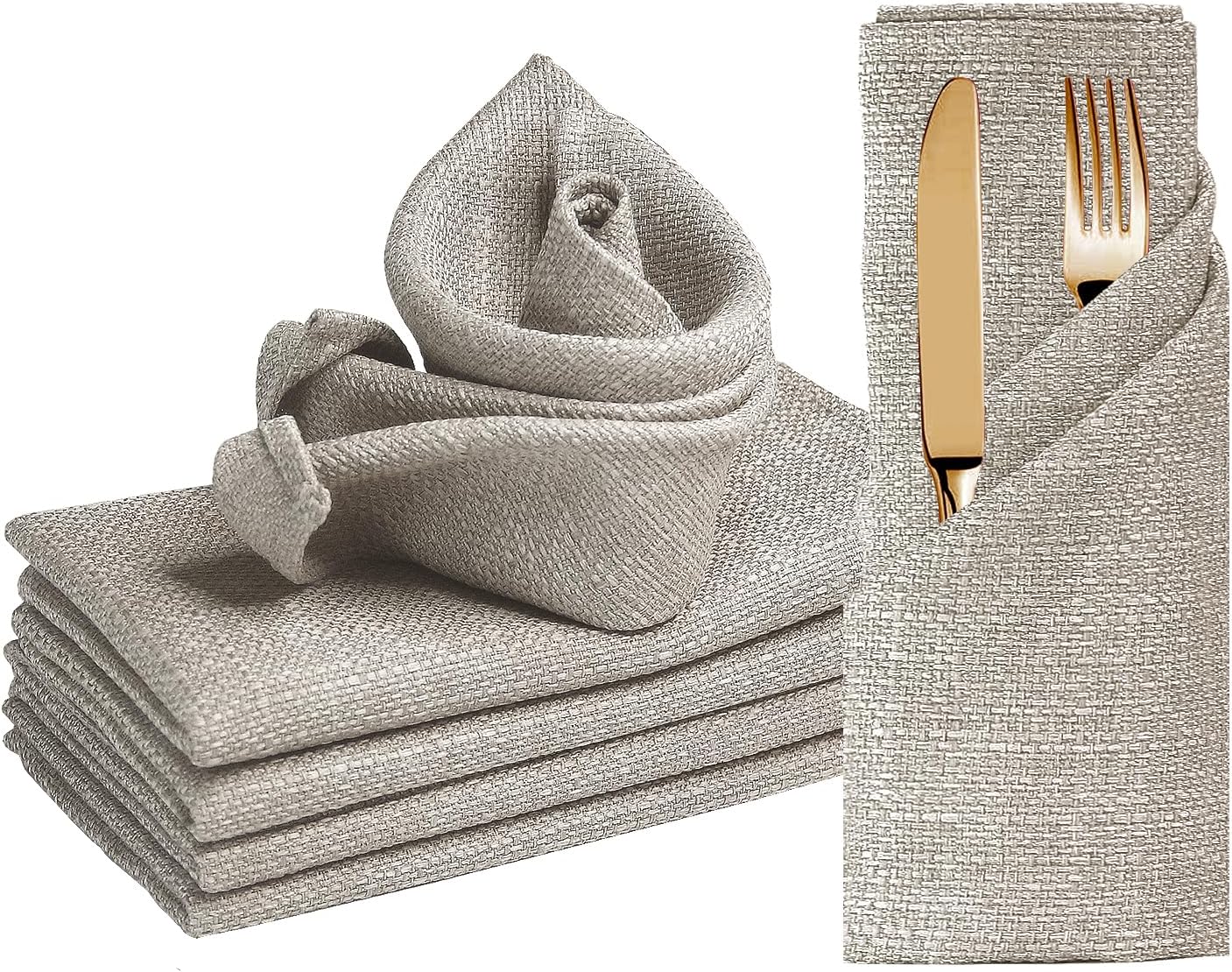BALCONY & FALCON Rectangle Tablecloth Washable Wrinkle Resistant and Water Proof Table Cloth Decorative Linen Fabric Tablecloths for Dining Parties Kitchen Wedding and Outdoor Use(Brown, 57x118)